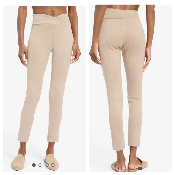 NWT, Splendid Faux Suede Tan Leggings! - Picture 1 of 9